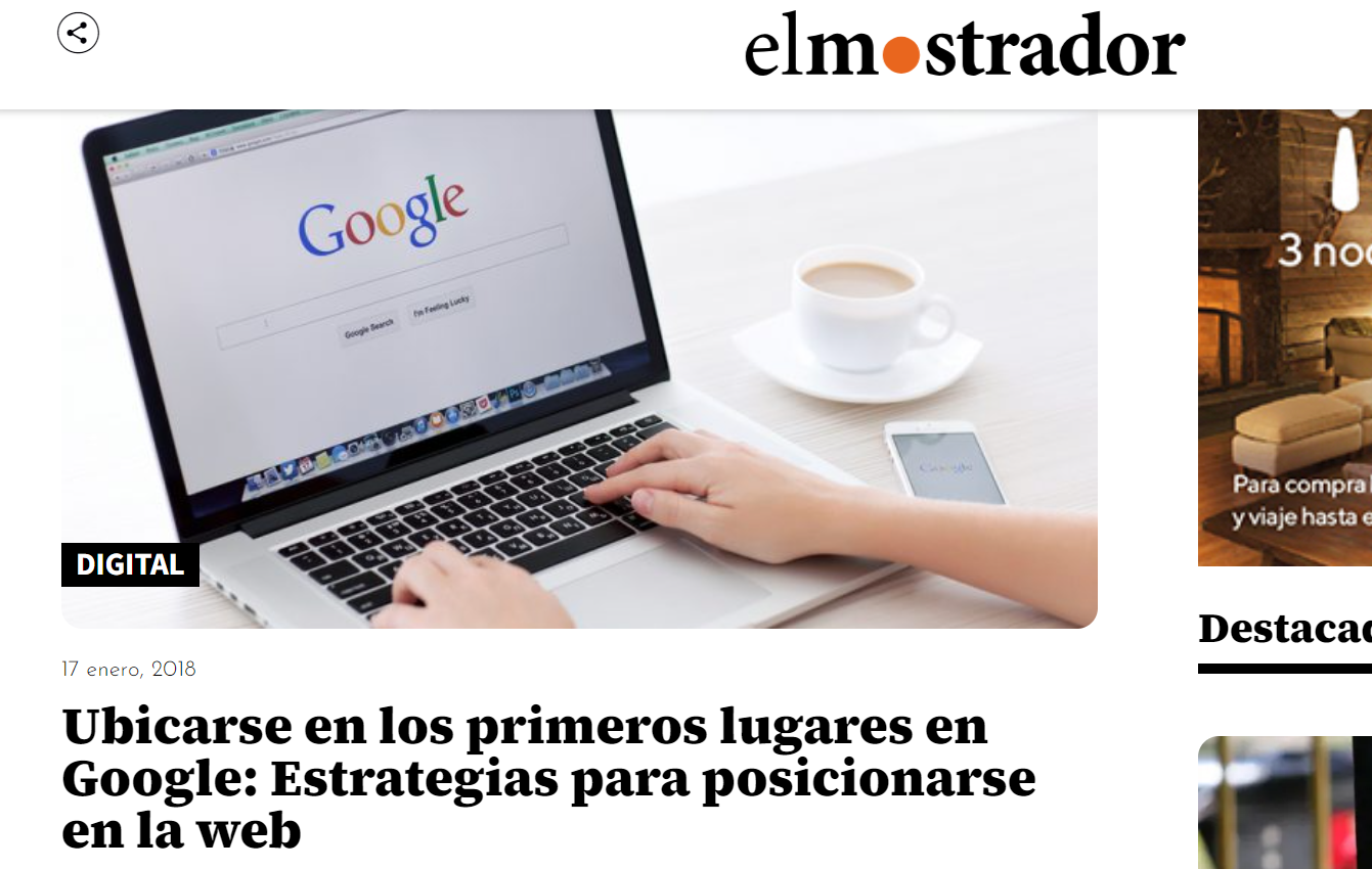 Ubicarse en los primeros lugares de Google: Estrategias para posicionarse en la web | Diseño Web y Posicionamiento Web en Concepción